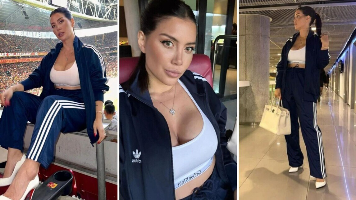 Wanda Nara, il nuovo look allo stadio fa discutere: "Non copio nessuno"