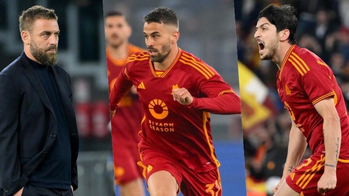 Roma, la formazione ufficiale di De Rossi contro l'Udinese