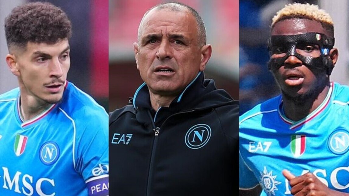 Napoli-Roma, la formazione ufficiale di Calzona