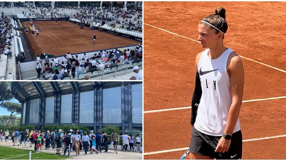 Internazionali d'Italia, l'atmosfera è già magica al Foro Italico