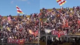 Benevento, la carica dei tifosi verso i playoff