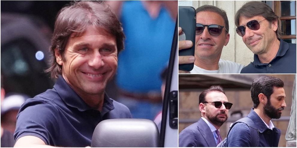 Napoli accoglie Conte tra abbracci, selfie e tanto entusiasmo: ecco chi c'era