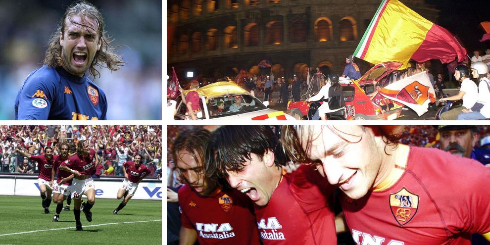 Roma, il 17 giugno del 2001 l'ultimo scudetto: ricordavate queste foto?