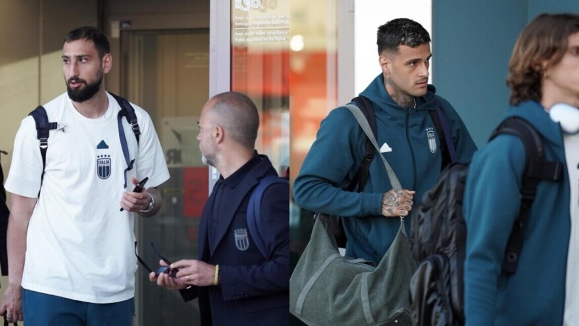 Italia, la squadra è atterrata a Fiumicino: delusione e pochi tifosi