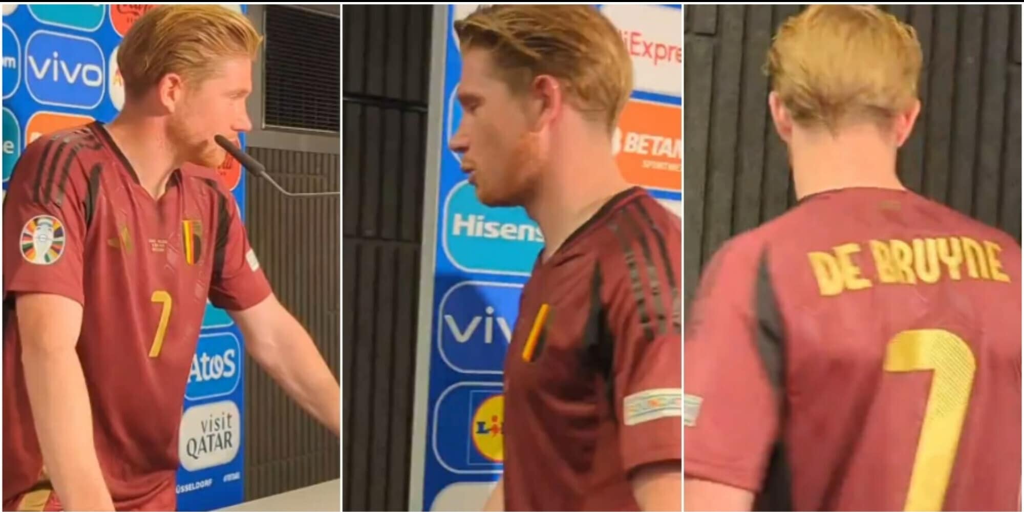 "Non avete vinto mai niente": De Bruyne dà dello stupido ad un giornalista e se ne va