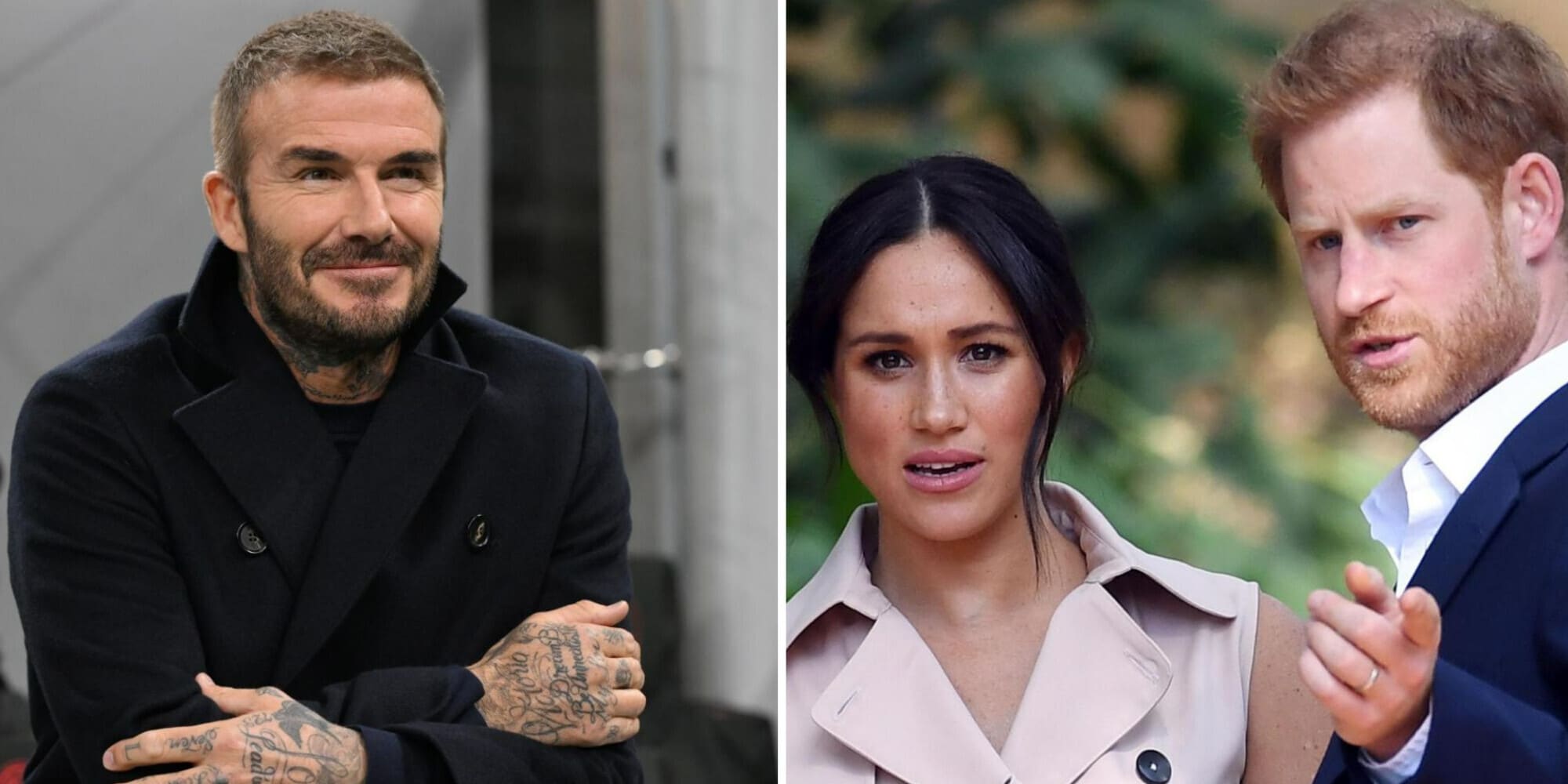 Come David Beckham si è vendicato di Harry per lo sgarbo di Meghan Markle