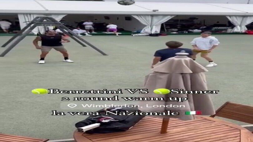 Sinner e Berrettini: dal tennis al calcio