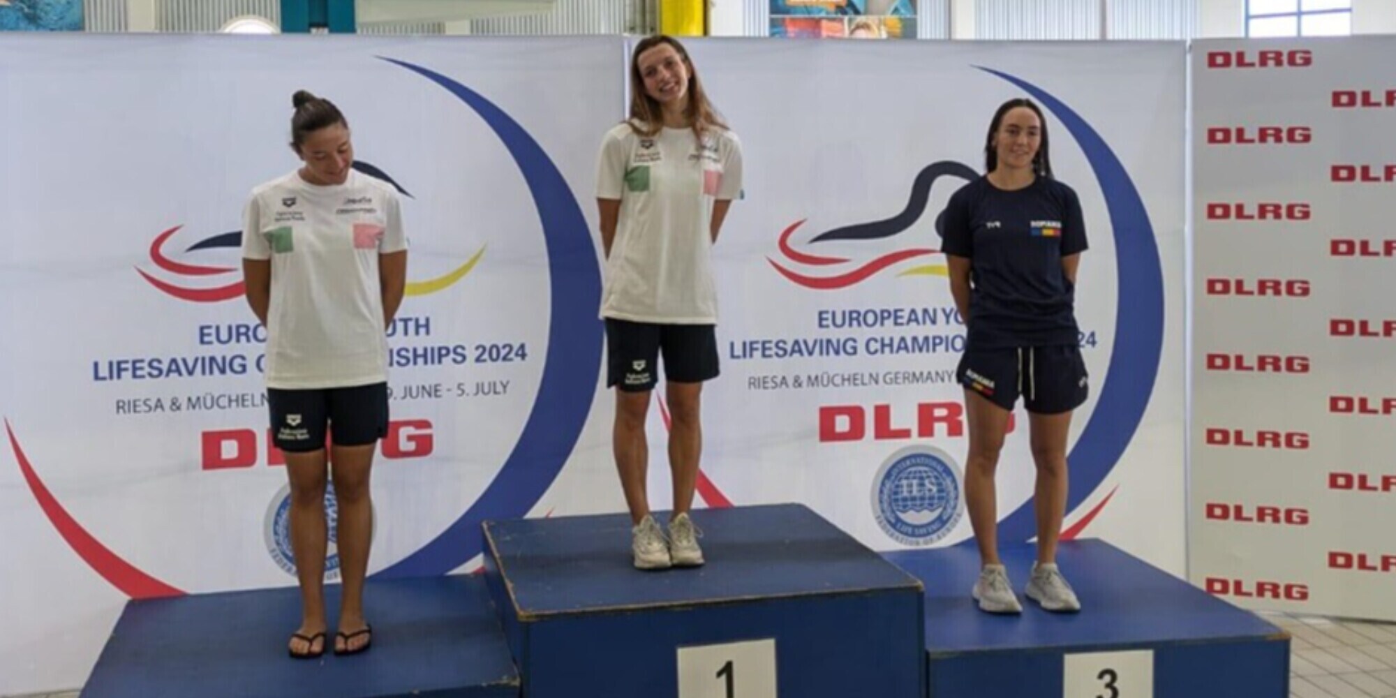 Cecilia Moretti campionessa europea di Nuoto per salvamento