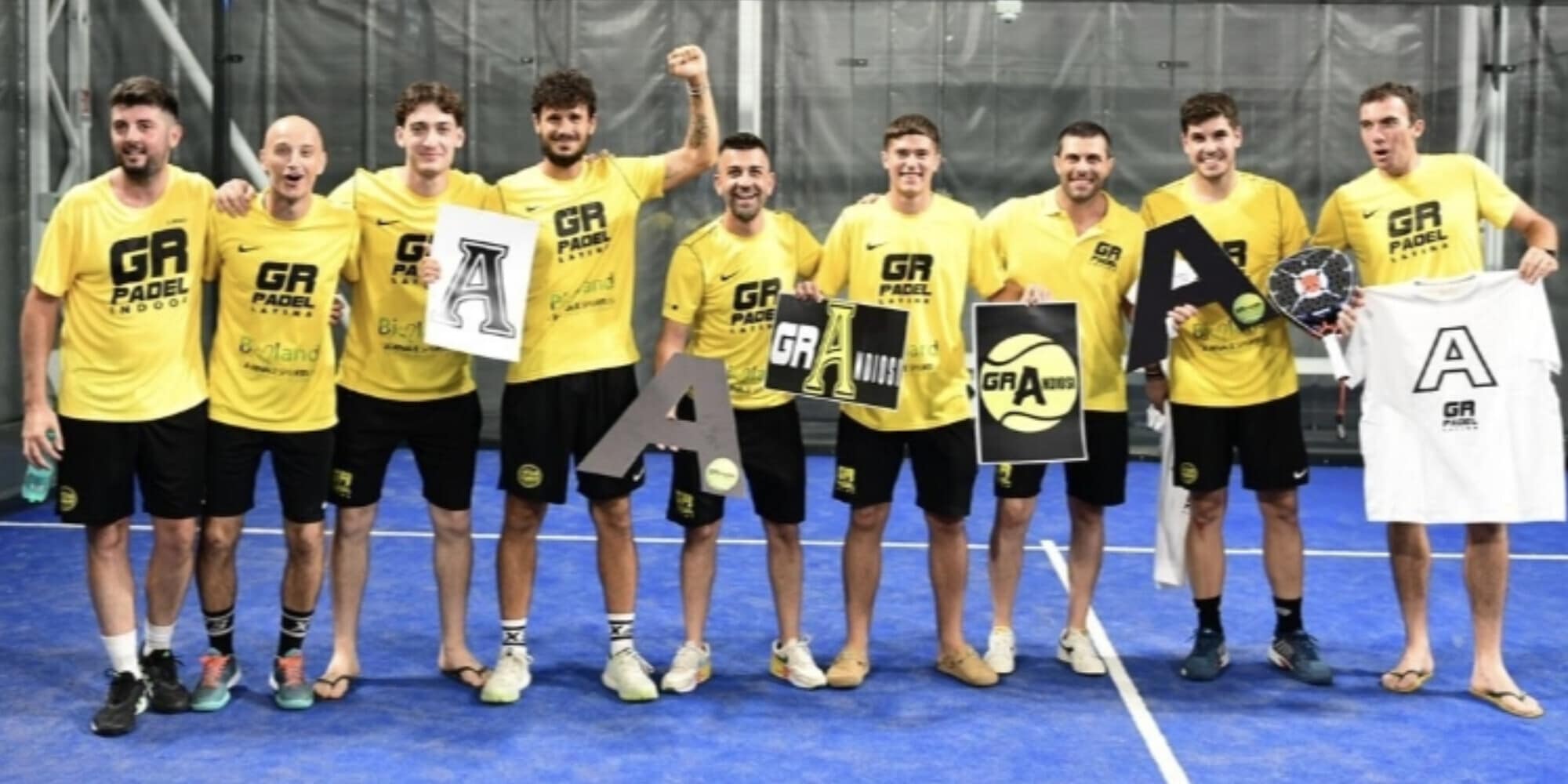 Il Gr Padel Latina vola Serie A