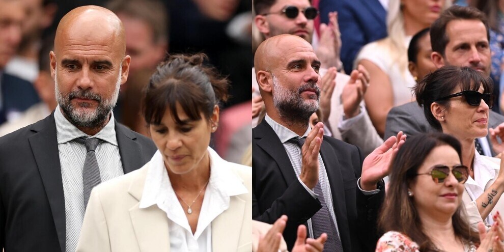 Wimbledon, quanti vip sugli spalti: presenti Guardiola e la moglie