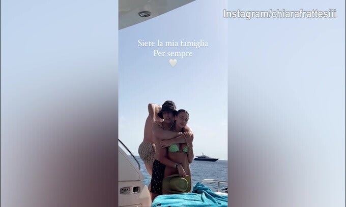 Chiara Frattesi e il calore della famiglia: "Per sempre"