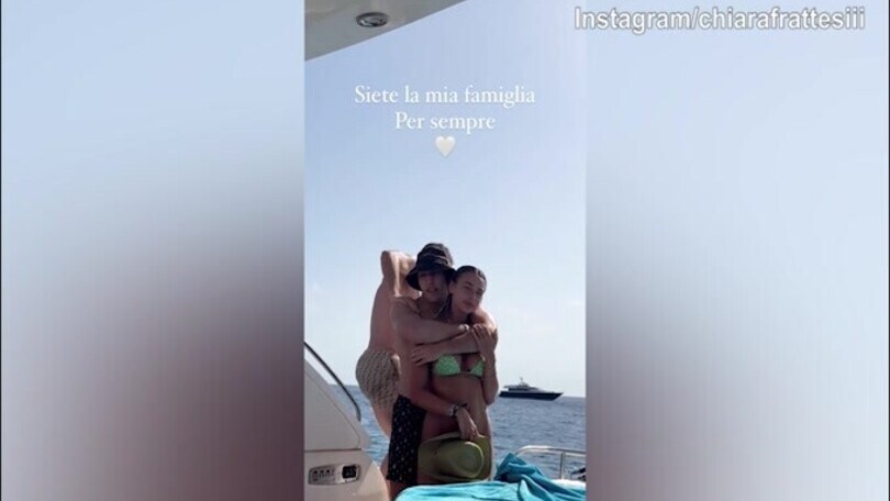 Chiara Frattesi e il calore della famiglia: "Per sempre"