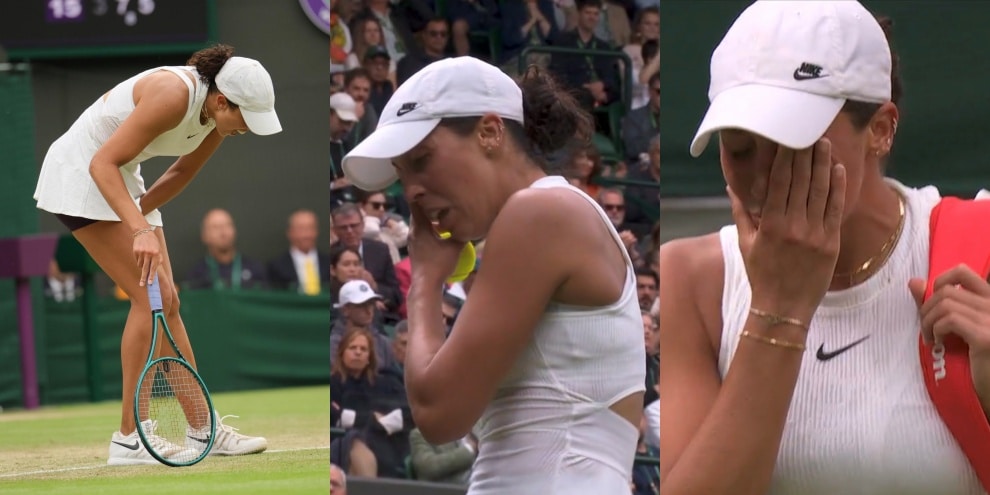 Lacrime per Keys contro Paolini: serve per il match, si fa male e si ritira!