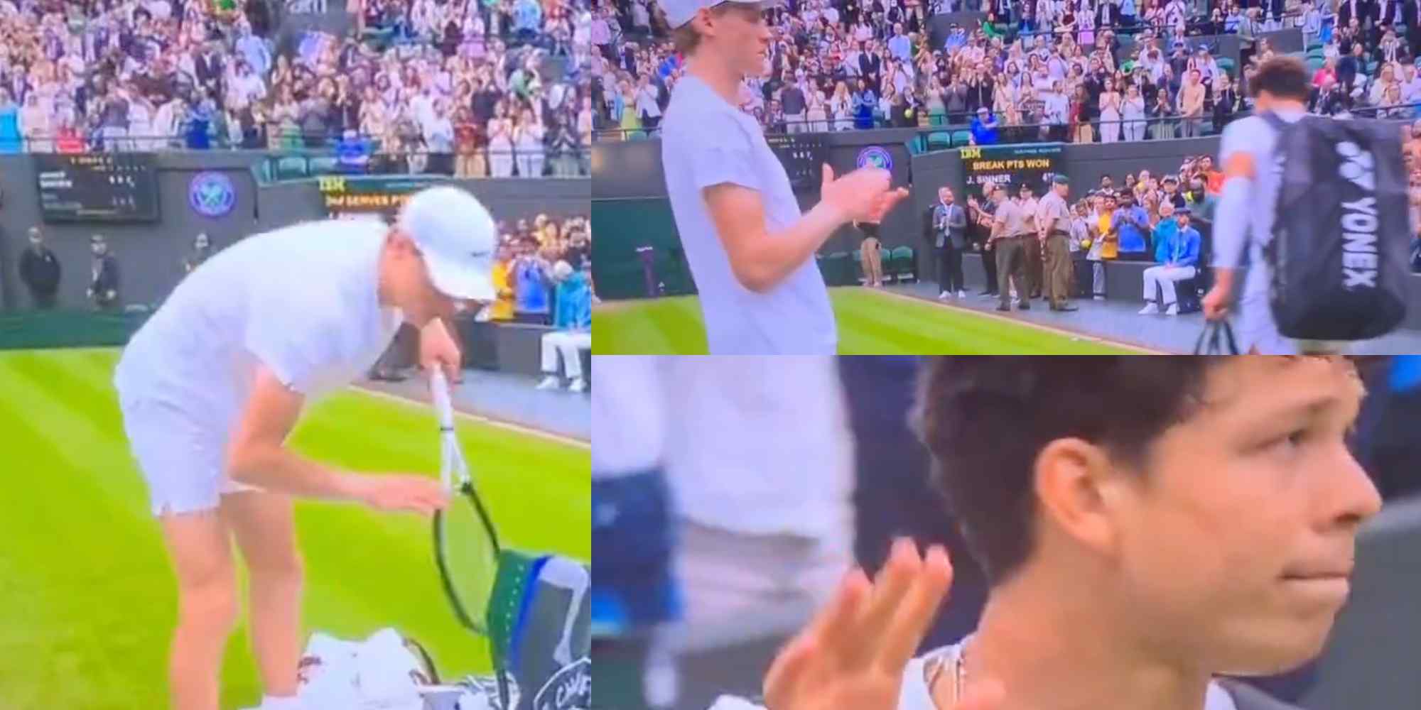 Sinner, il gesto da campione con Shelton: cosa è successo alla fine del match