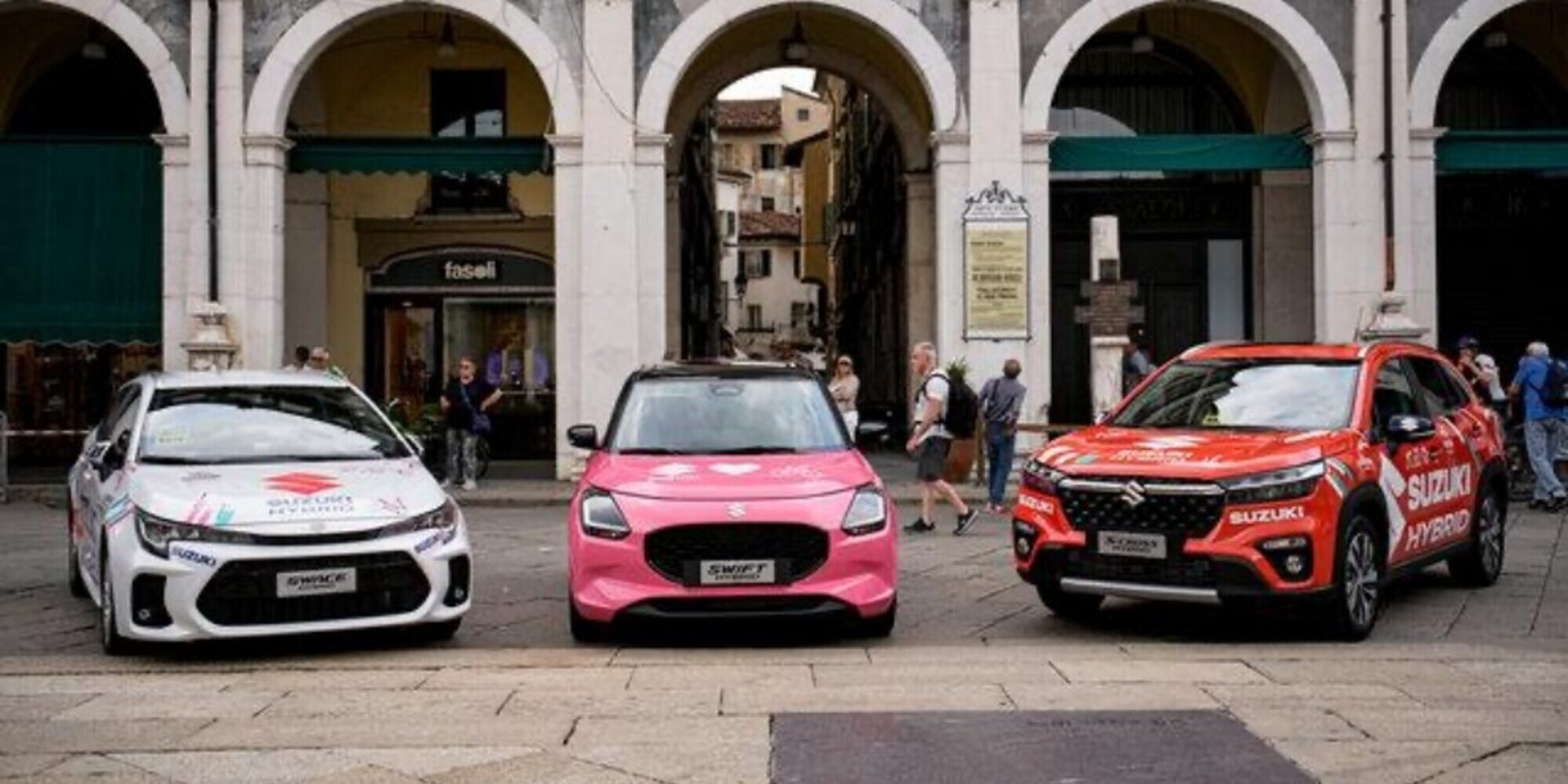 Suzuki è l'auto del Giro d'Italia Women