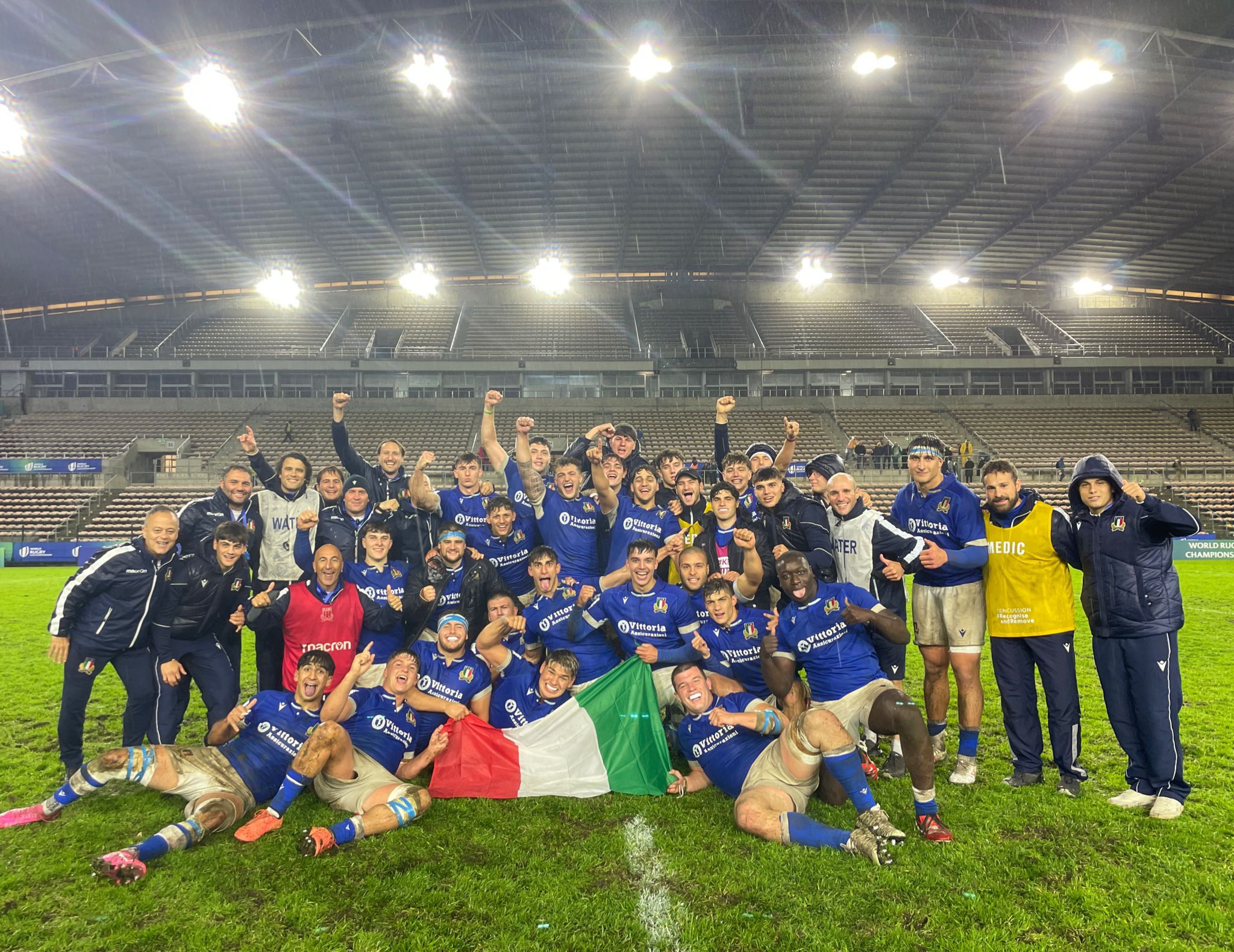 Italia, l'Under 20 batte l'Australia e porta a casa una storica vittoria