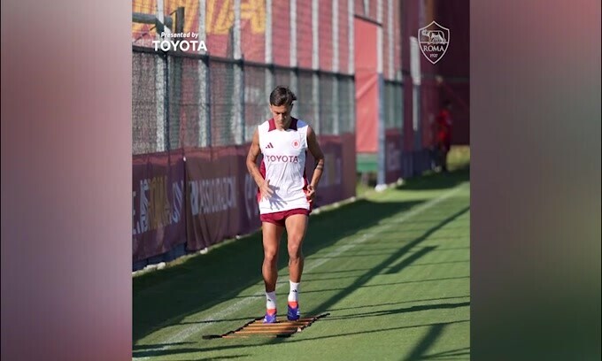 Roma, primo allenamento per Le Fèe