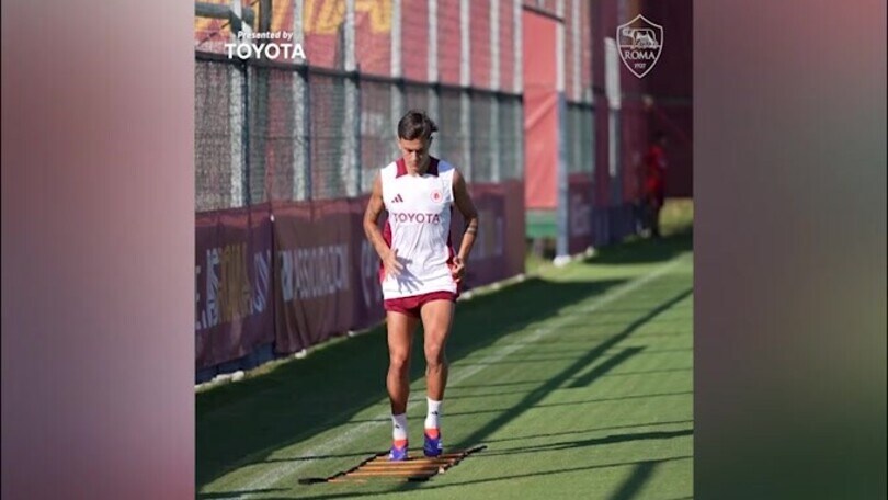 Roma, primo allenamento per Le Fèe