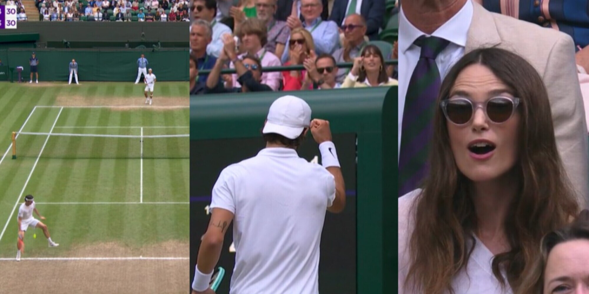 Musetti show a Wimbledon, la star di Hollywood sbalordita: cosa è successo