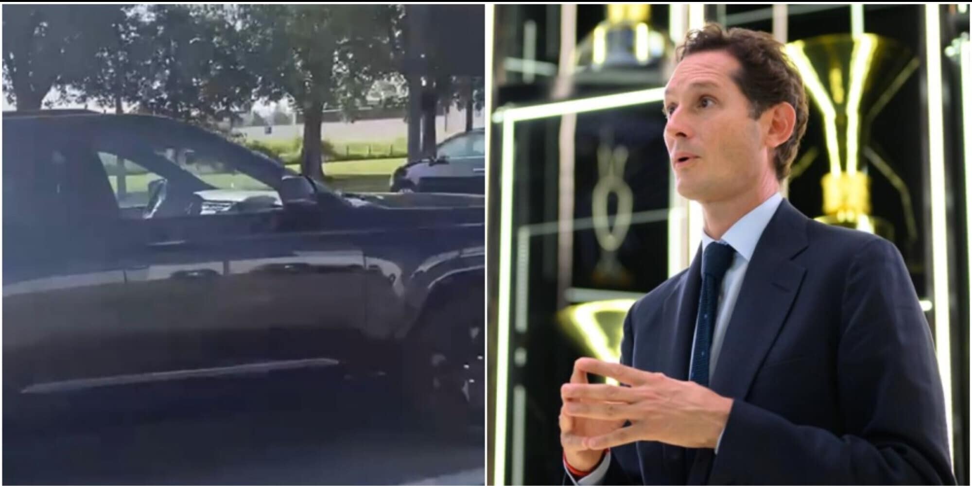 Juve, l'arrivo di Elkann alla Continassa: incontro con Giuntoli e Motta