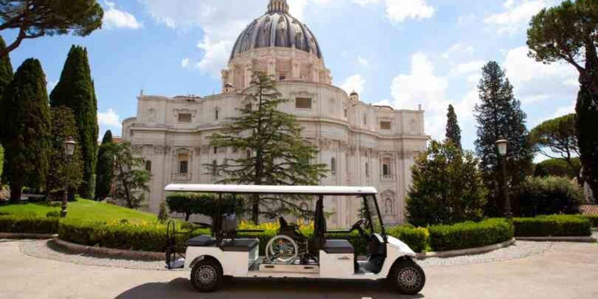 Exelentia fornisce alla Città del Vaticano la prima navetta elettrica