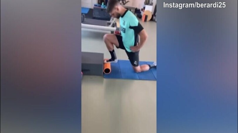 Futuro da definire, Berardi intanto si allena
