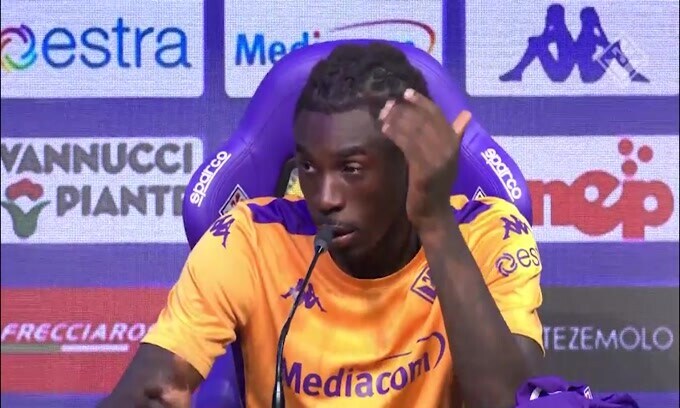 Kean: "Non sento il peso della responsabilità. Mi piace come gioca Palladino"