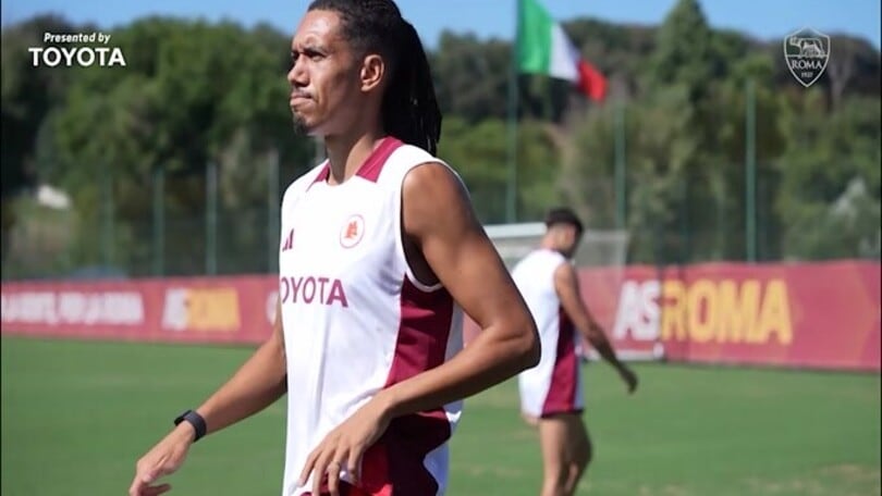 Roma, allenamento sotto lo sguardo di Ghisolfi