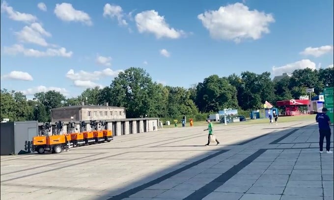 L'Olympiastadion è pronto per Spagna-Inghilterra