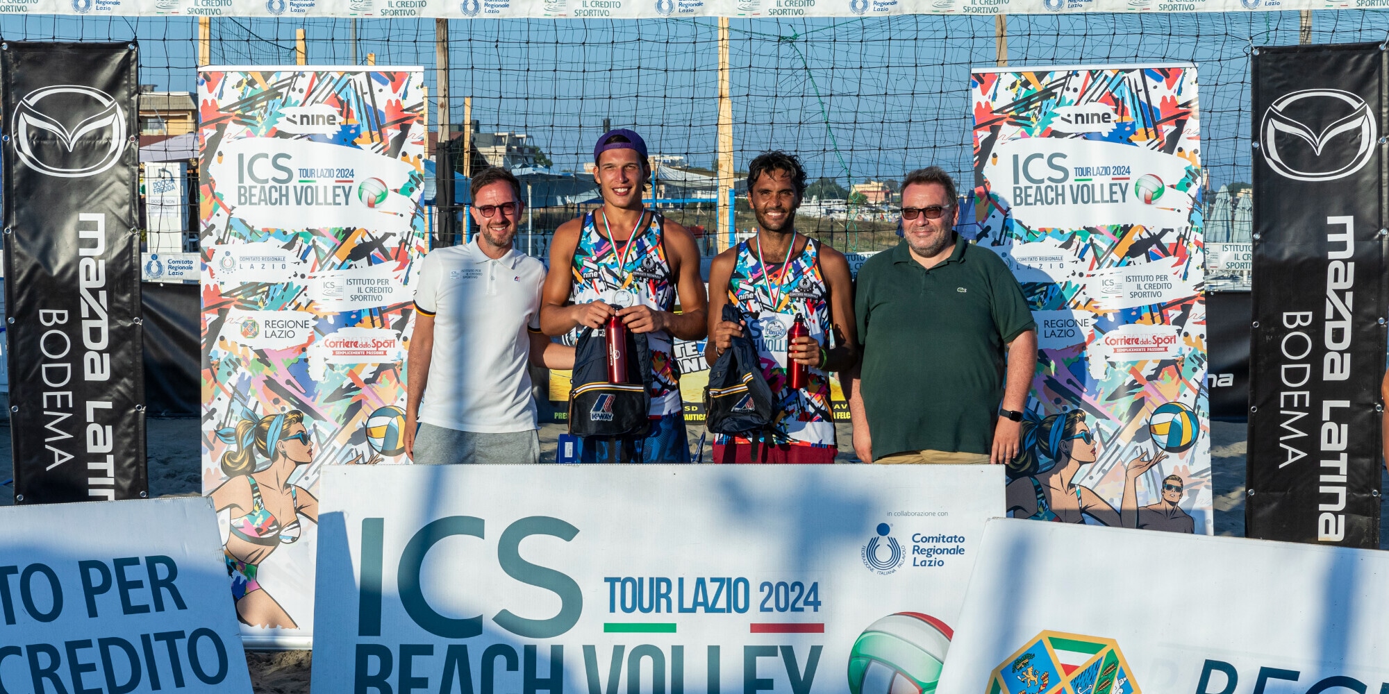 ICS Beach Volley Tour Lazio: a Latina vincono Annibalini-Pelloia e Pantalei-Lupo