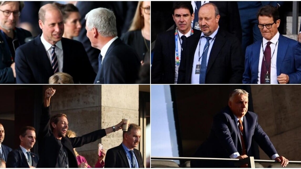 Dal Principe William a Benitez e Capello: quanti vip per Spagna-Inghilterra