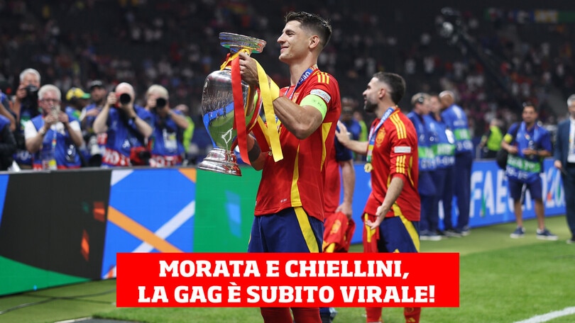 Morata-Chiellini: siparietto tutto da ridere!
