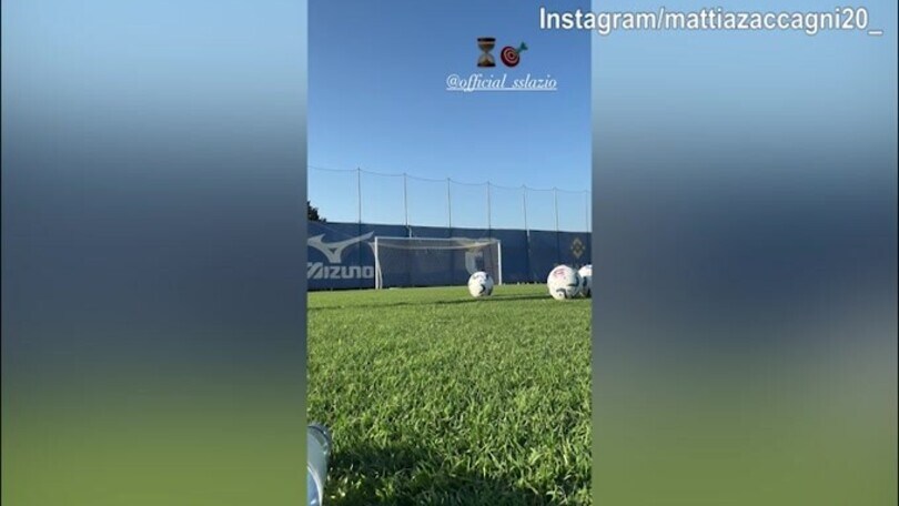 Lazio, cecchino Zaccagni: che gol su punizione!