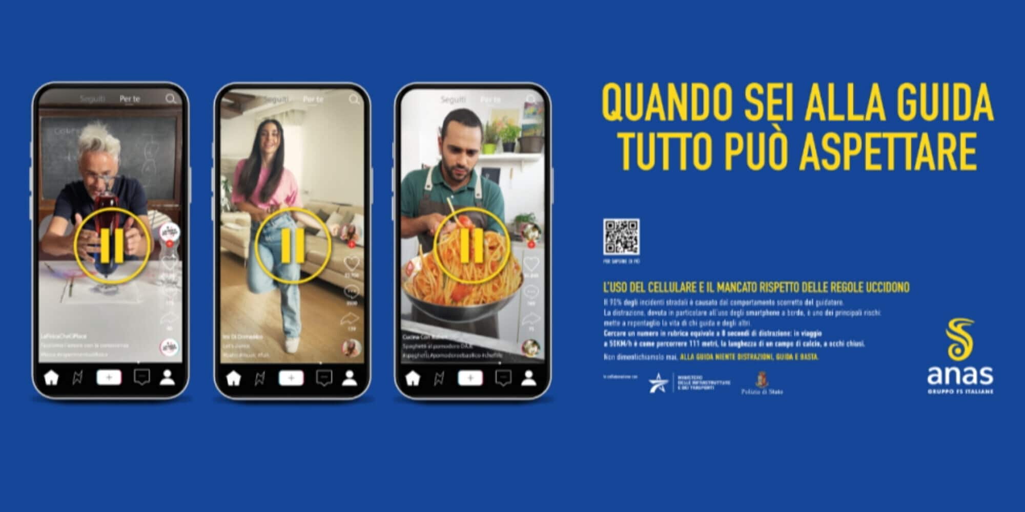 Anas, via alla nuova campagna sulla sicurezza stradale