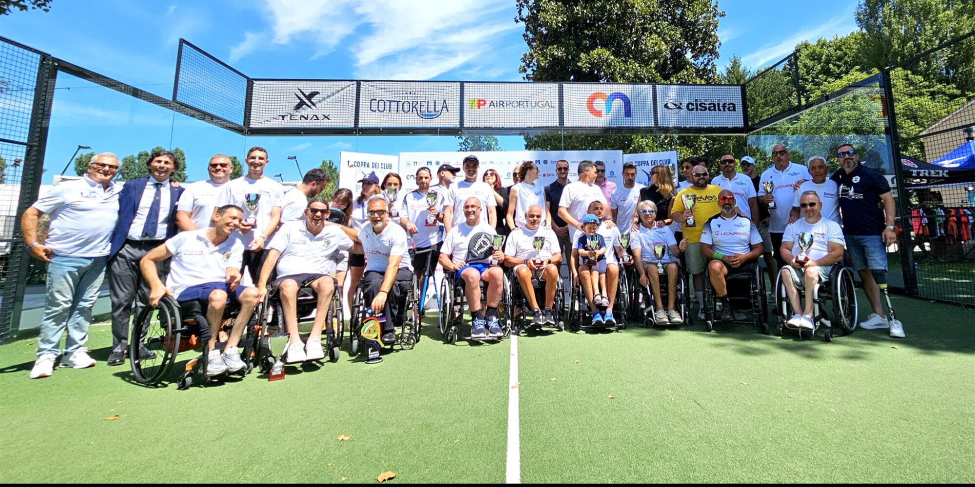 Campania show nel Padel Mixto