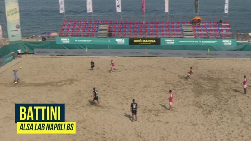 Top 5 parate  Serie A Beach Soccer FIGC-Lega Nazionale Dilettanti