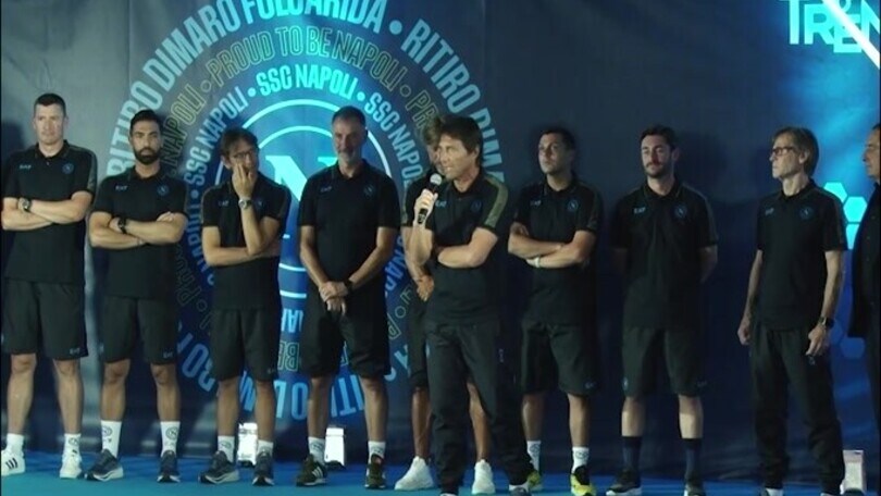 Napoli e Conte ai tifosi: "Cercheremo di rendervi orgogliosi"