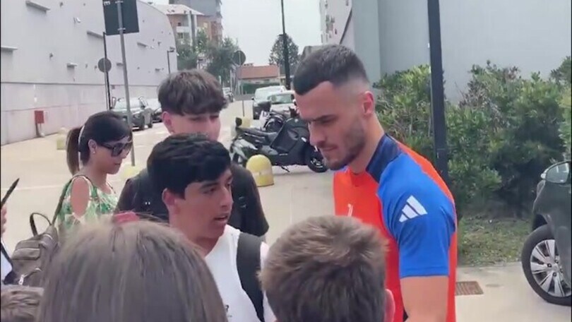 Juve, Kostic al JMedical per le visite mediche