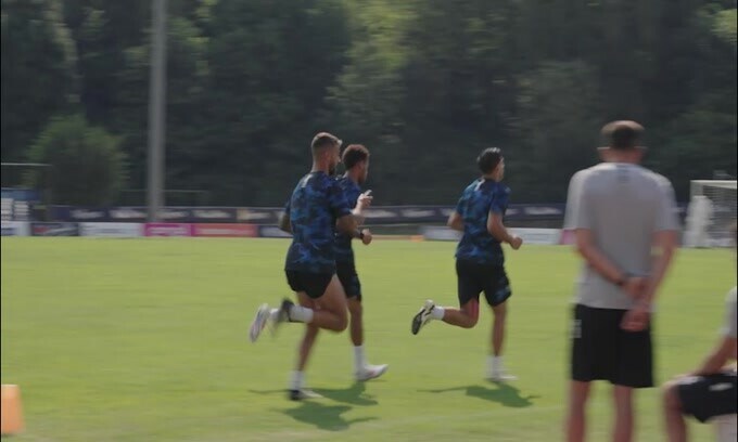 Napoli, altra seduta a Dimaro: quanta corsa per gli azzurri