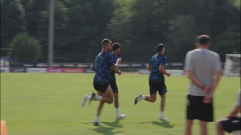 Napoli, altra seduta a Dimaro: quanta corsa per gli azzurri