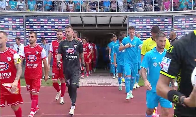 Napoli-Mantova 3-0, tris azzurro a Dimaro
