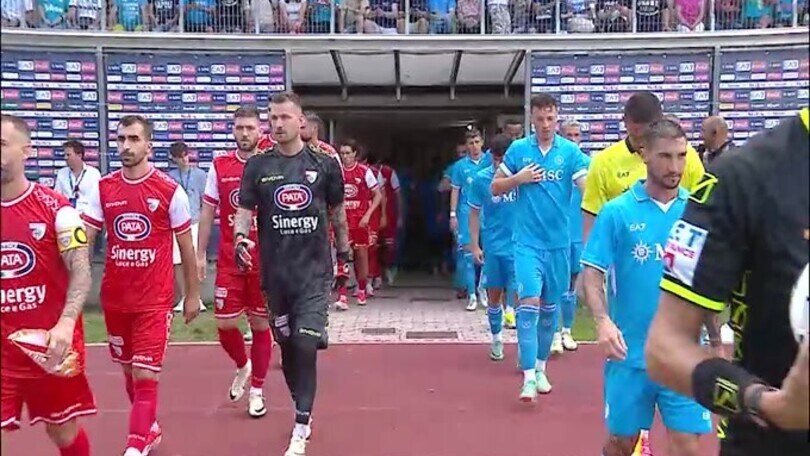 Napoli-Mantova 3-0, tris azzurro a Dimaro