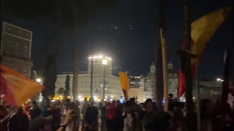 Festa della Roma, presenti migliaia di tifosi