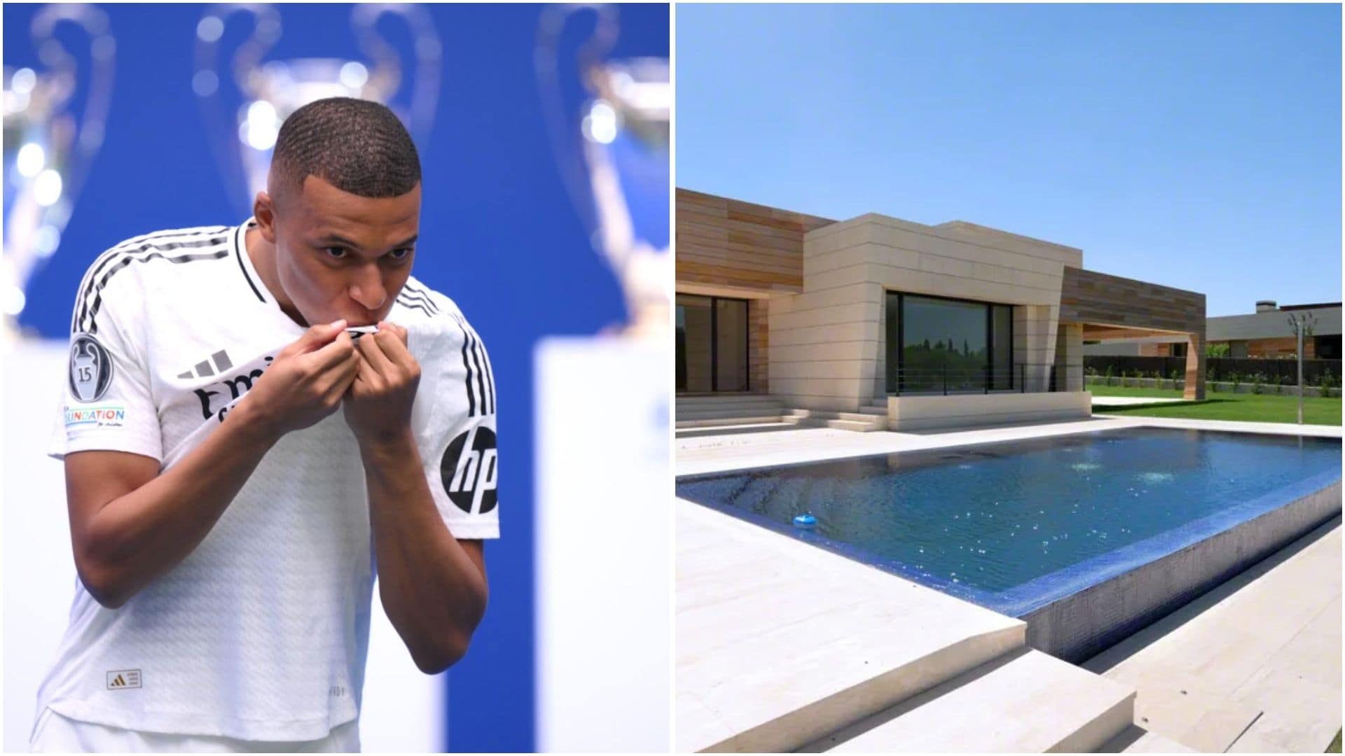 Mbappé e la villa super lusso a Madrid: quanto vale, come è fatta e da chi l'ha comprata