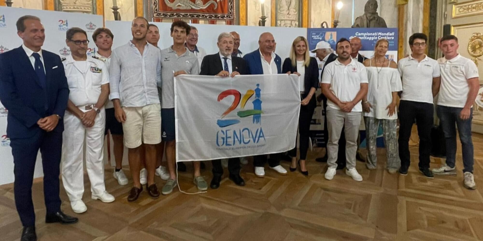 Genova capitale mondiale del canottaggio costiero. Bucci e Abbagnale: “Grande orgoglio”