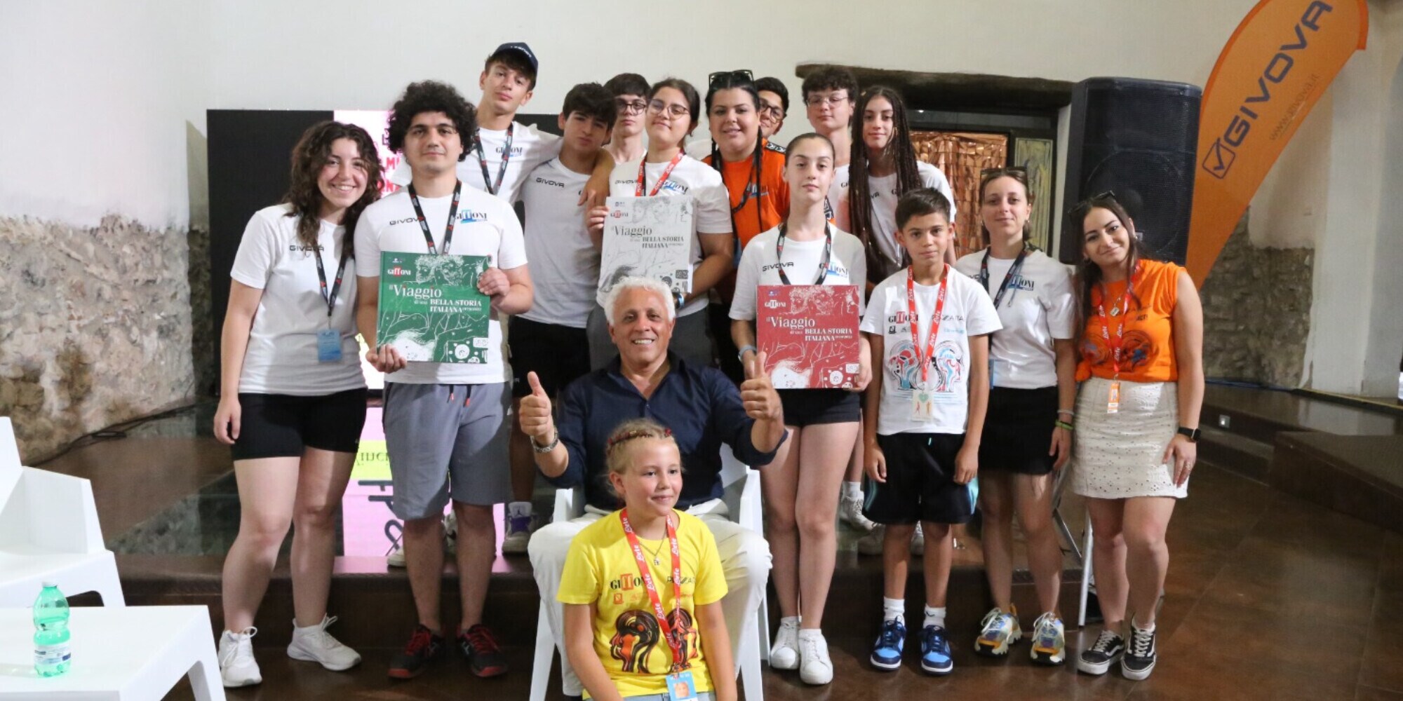 Lello Marangio a Giffoni: tra la scrittura e lo sport