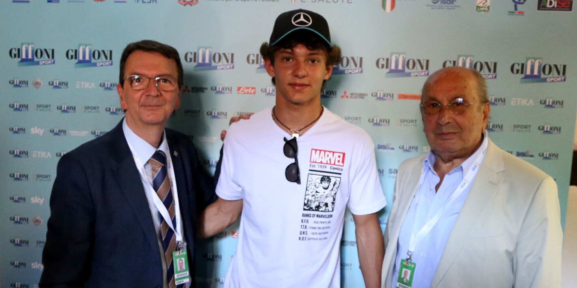 Giffoni Sport, Angelo Sticchi Damiani e Kimi Antonelli insieme per gli Sport Ambassador