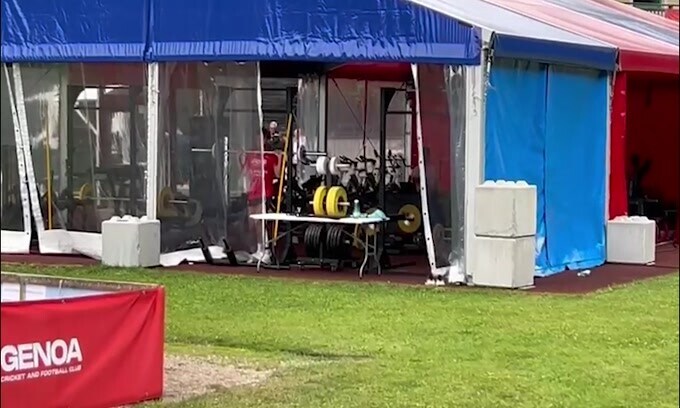 Genoa, Retegui torna in anticipo e lavora in palestra