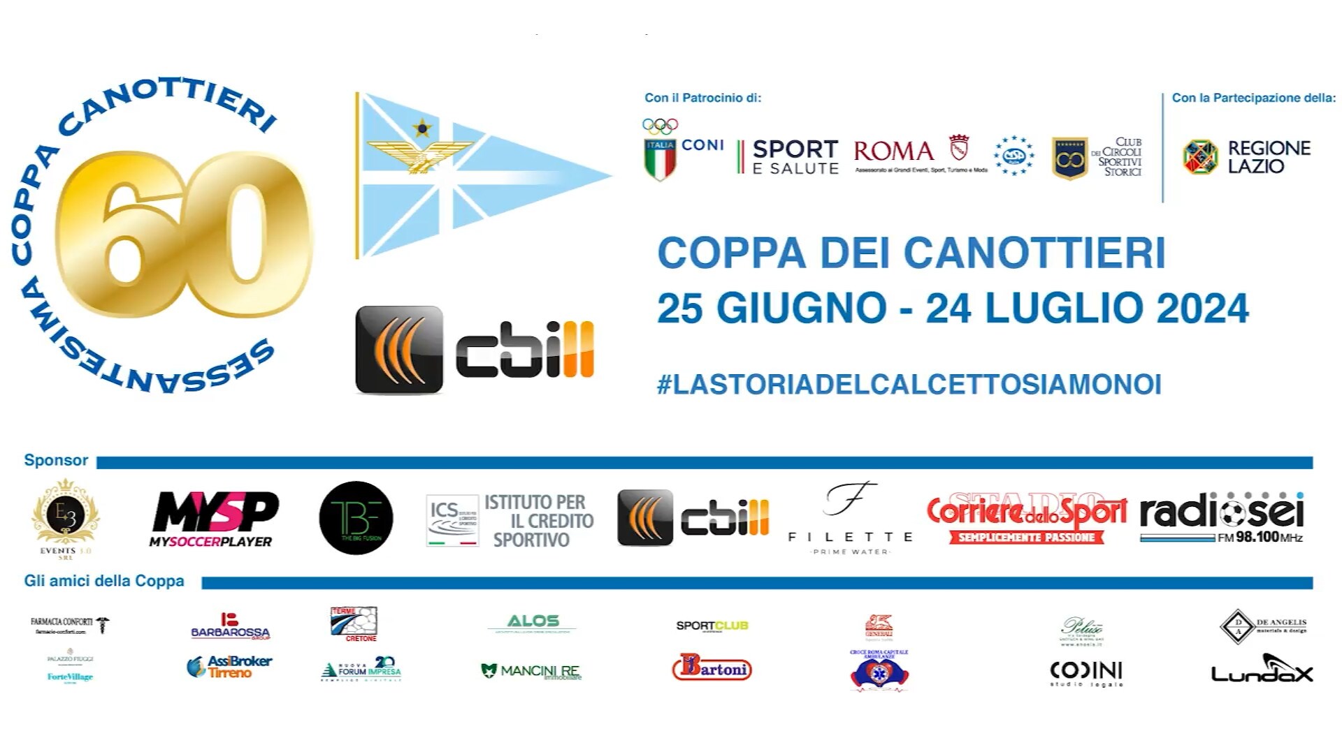 60° Edizione della Coppa dei Canottieri CBILL: le finali!