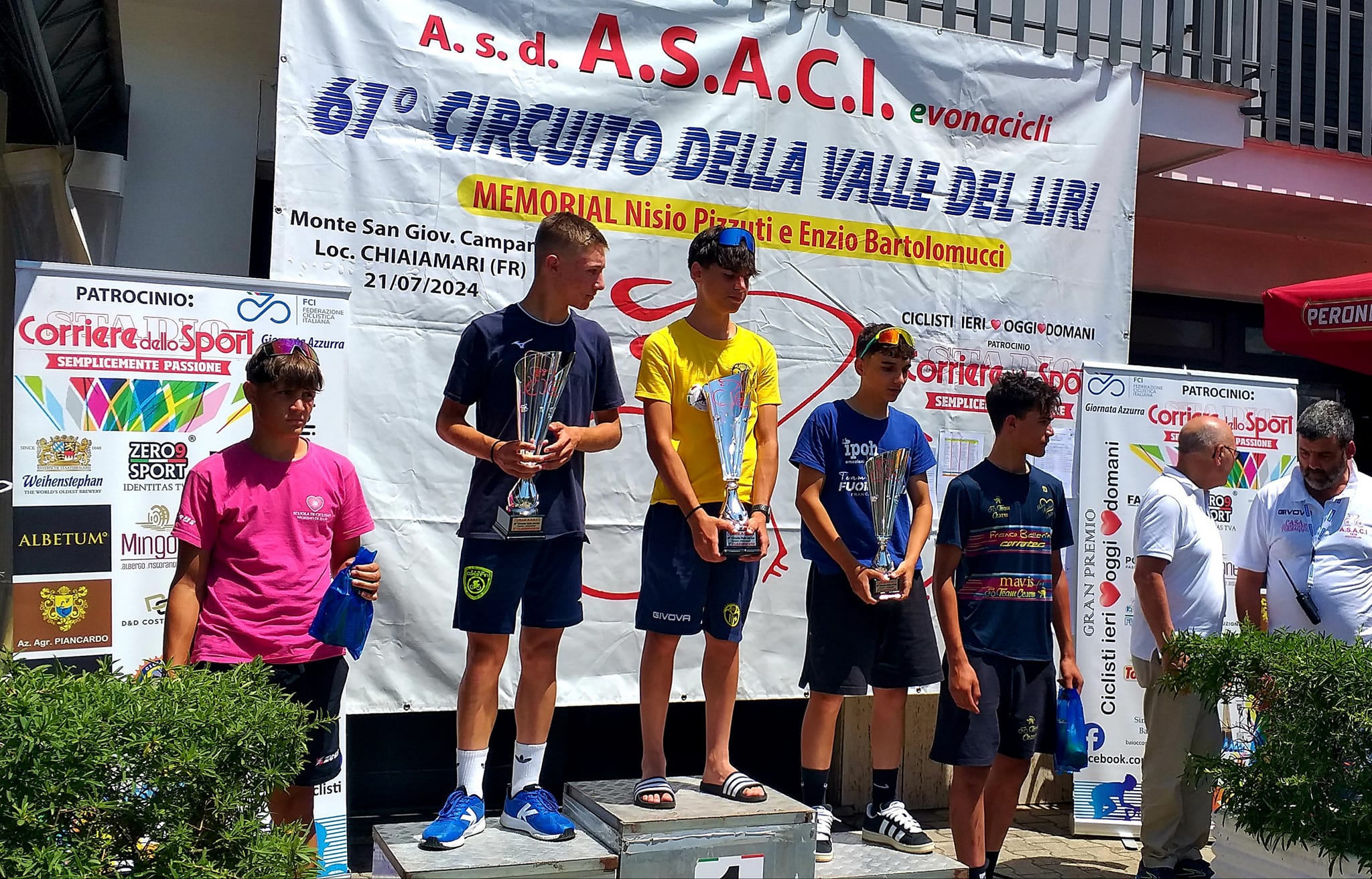 I premi del GP ciclisti Ieri oggi e domani